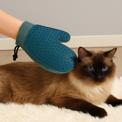 Silicone Massage Gloves and Pet Hair Removal Brushes