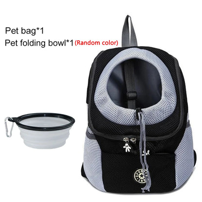 Breathable Mesh Pet Backpack for Dogs and Cats