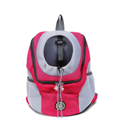 Breathable Mesh Pet Backpack for Dogs and Cats